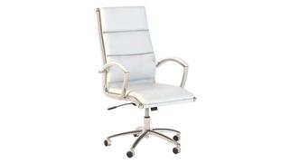Office Chairs Bush High Back Leather Executive Office Chair