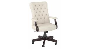 Office Chairs Bush High Back Tufted Office Chair with Arms