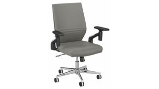 Office Chairs Bush Mid Back Leather Office Chair