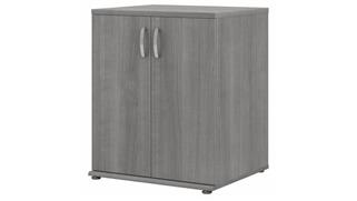 Storage Cabinets Bush Closet Organizer with Doors and Shelves