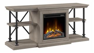 Electric Fireplaces Bush 60in W Electric Fireplace Stand