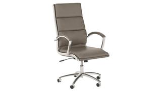 Office Chairs Bush High Back Leather Executive Chair