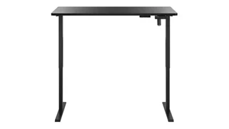 Adjustable Height Desks & Tables Bush 55in W x 24in D Electric Height Adjustable Standing Desk