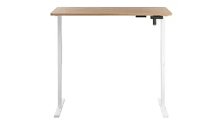 Adjustable Height Desks & Tables Bush 55in W x 24in D Electric Height Adjustable Standing Desk