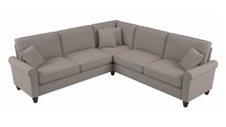 Sectional Sofas Bush 99in W L-Shaped Sectional Couch
