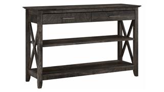 Console Tables Bush Console Table with Drawers and Shelves