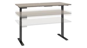 Adjustable Height Desks & Tables Bush 60" W x 30" D Height Adjustable Standing Desk