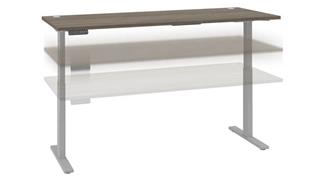 Adjustable Height Desks & Tables Bush 6ft W x 30in D Electric Height Adjustable Standing Desk