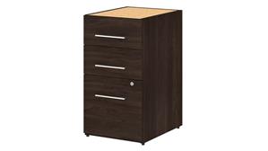 File Cabinets Vertical Bush 16in W 3 Drawer File Cabinet - Assembled