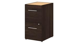 File Cabinets Vertical Bush 16in W 2 Drawer File Cabinet - Assembled
