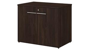 Storage Cabinets Bush 36in W Storage Cabinet with Doors - Assembled