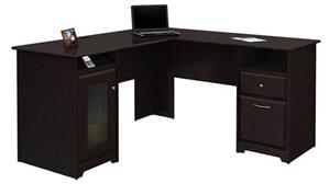 L Shaped Desks Bush 60in W L-Shaped Desk