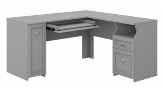 L Shaped Desks Bush 60" W L-Shaped Desk