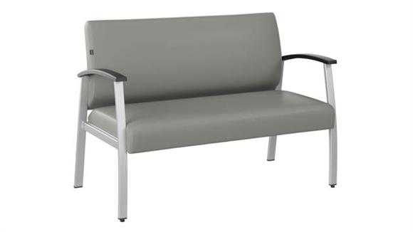 Waiting Room Loveseat with Arms