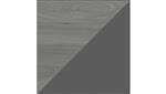 Modern Gray Laminate / Dark Gray Leather