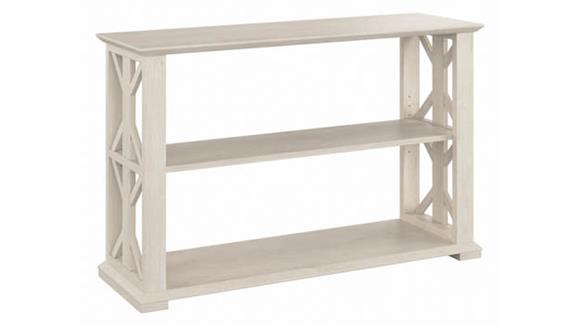 Console Table with Shelves