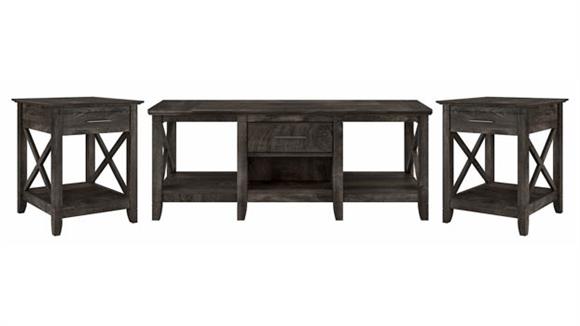 Coffee Table with Set of 2 End Tables