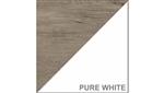 Shiplap Gray/Pure White Laminate
