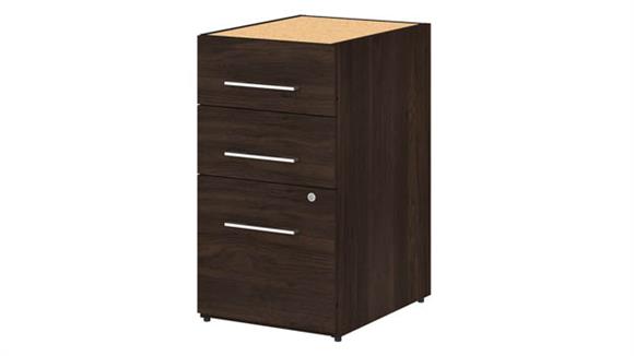 16in W 3 Drawer File Cabinet - Assembled
