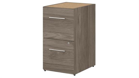 16in W 2 Drawer File Cabinet - Assembled