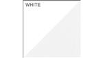 White Laminate/White Leather