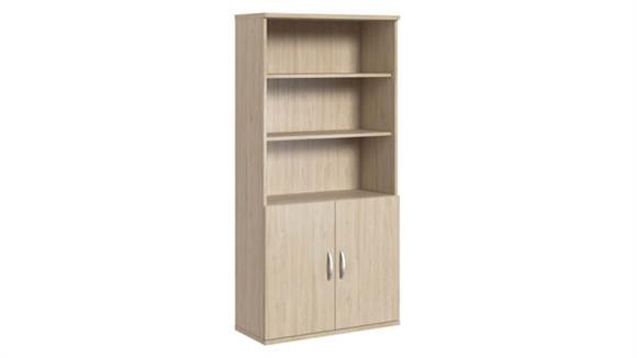 5 Shelf Bookcase with Doors