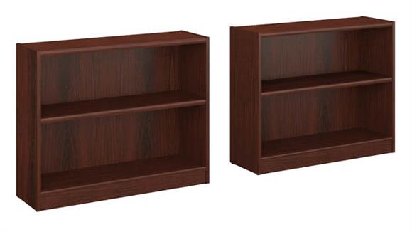 2 Shelf Bookcase - Set of 2