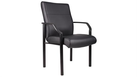 Side & Guest Chairs Boss Office  Chairs  Leather Guest Chair