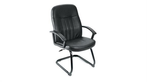 Side & Guest Chairs Boss Office  Chairs  Leather Guest Chair