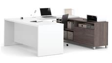 U Shaped Desks Bestar U Shaped Desk