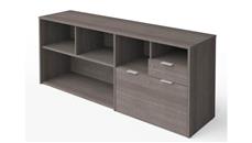 Office Credenzas Bestar 72in W Credenza with 2 Drawers