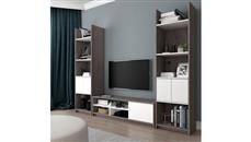 TV Stands Bestar 3-Piece TV Stand and 2 Storage Towers Set