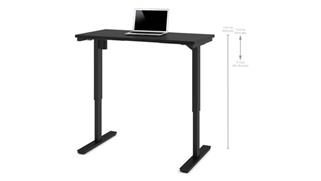 Adjustable Height Desks & Tables Bestar 24" x 48" Electric Height Adjustable Table
