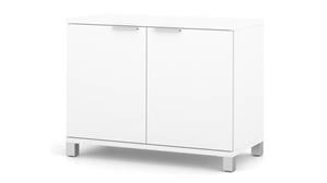 Storage Cabinets Bestar 36in W Low Storage Cabinet
