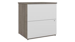 File Cabinets Lateral Bestar 28in W 2 Drawer Lateral File Cabinet