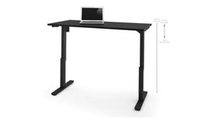Adjustable Height Desks & Tables Bestar 30" x 60" Electric Height Adjustable Table