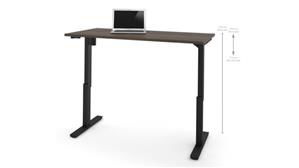 Adjustable Height Desks & Tables Bestar 30in x 60in Electric Height Adjustable Table