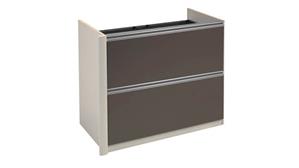 File Cabinets Lateral Bestar 34in W Add-On Lateral File Cabinet