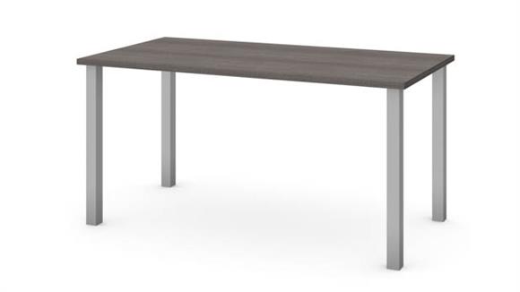 30in x 60in Table with Square Metal Legs