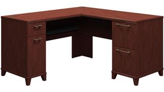 L Shaped Desks Bush Furniture 60in L Shaped Desk