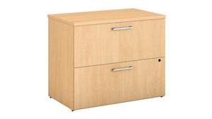 File Cabinets Lateral Bush Furniture 36" W 2 Drawer Lateral File Cabinet