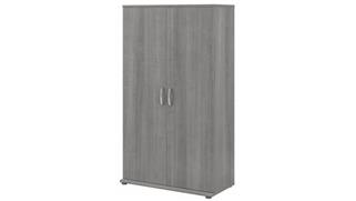 Storage Cabinets Bush Furniture Tall Clothing Storage Cabinet with Doors and Shelves