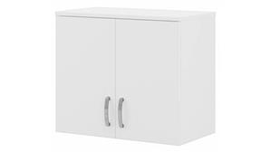 Storage Cabinets Bush Furniture Closet Wall Cabinet with Doors and Shelves
