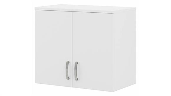 Storage Cabinets Bush Furniture Closet Wall Cabinet with Doors and Shelves