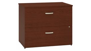 File Cabinets Lateral Bush Furniture 36" W 2 Drawer Lateral File Cabinet