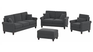 Sofas Bush Furniture 85" W Sofa, Loveseat, Accent Chair and Ottoman