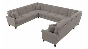 Sectional Sofas Bush Furniture 137" W U-Shaped Sectional Couch