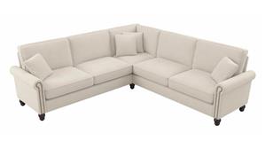 Sectional Sofas Bush Furniture 99" W L-Shaped Sectional Couch