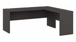 L Shaped Desks Bush Furniture 72in W L-Shaped Credenza Desk