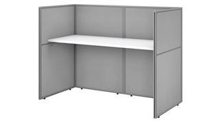 Workstations & Cubicles Bush Furniture 60" W Cubicle Desk Workstation with 45"H Closed Panels